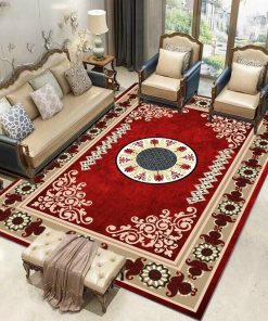 Thảm sofa hoa văn