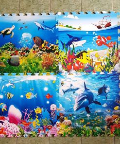Thảm xốp hoạt  hình
